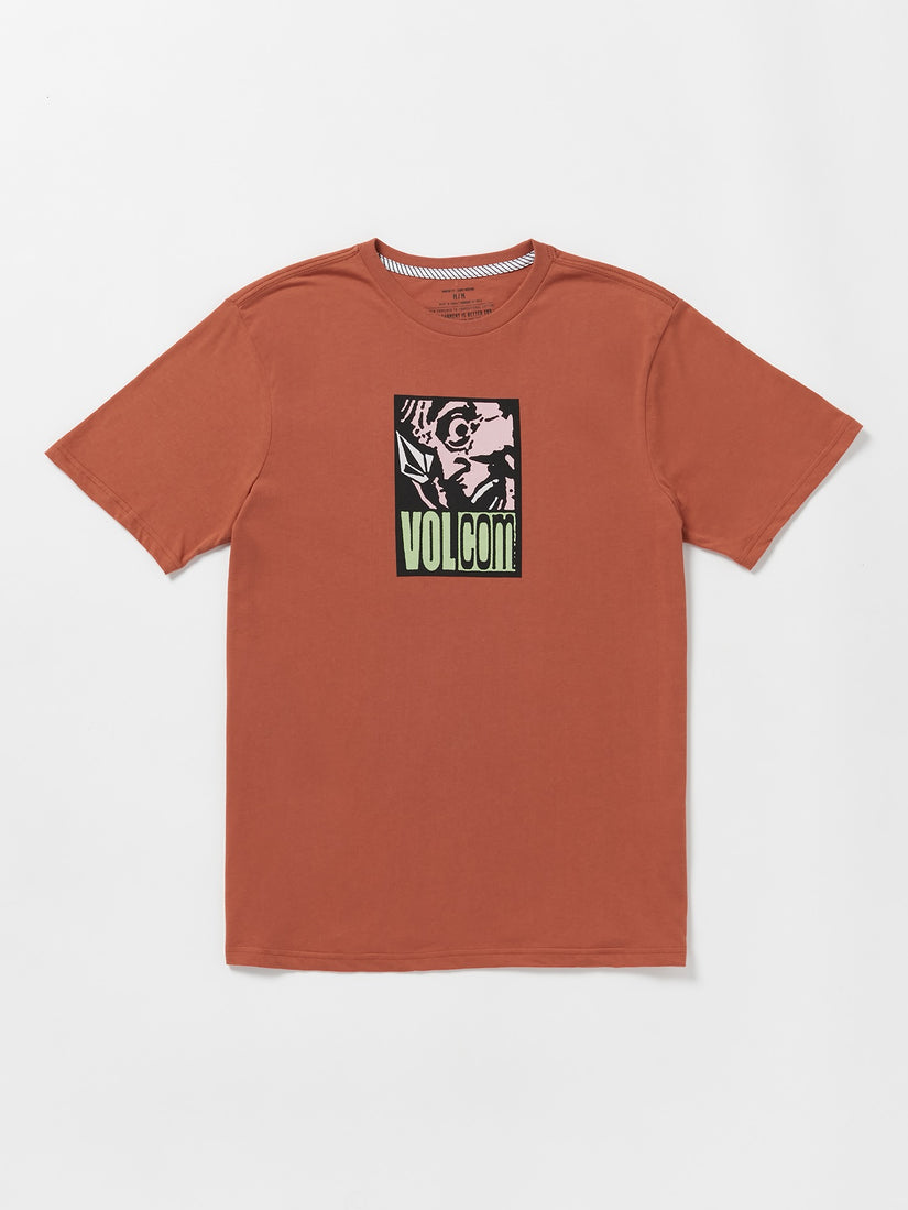 Maniacal Short Sleeve Tee - Rust