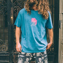 Featured Artist Tetsunori Short Sleeve Tee - Tidal Blue