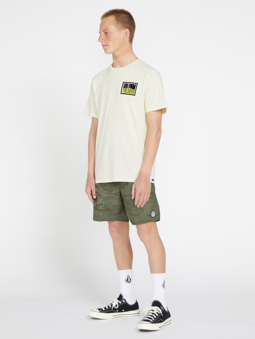 Curbwax Short Sleeve Tee - Off White