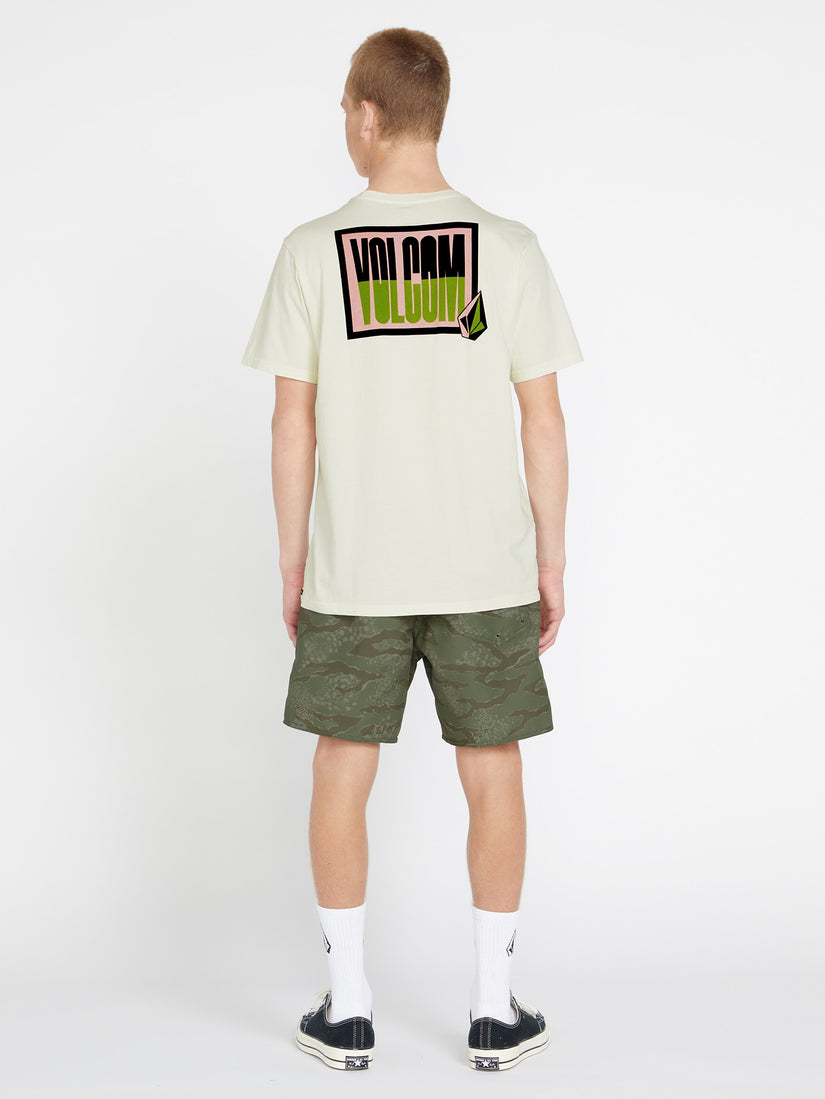 Curbwax Short Sleeve Tee - Off White