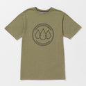 Stone Link Short Sleeve Tee - Thyme Green Heather