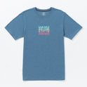 Primed Short Sleeve Tee - Stone Blue Heather