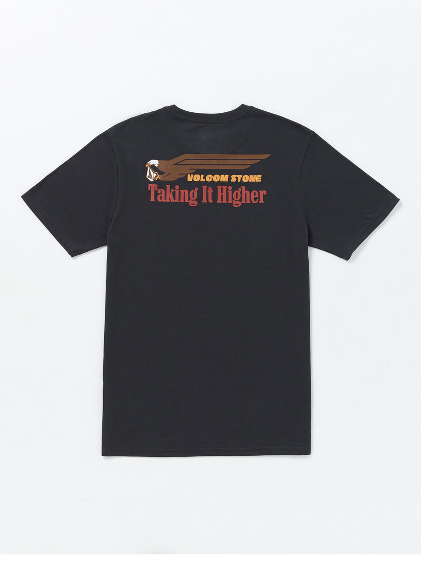 Take It Higher Short Sleeve Tee - Washed Black Heather