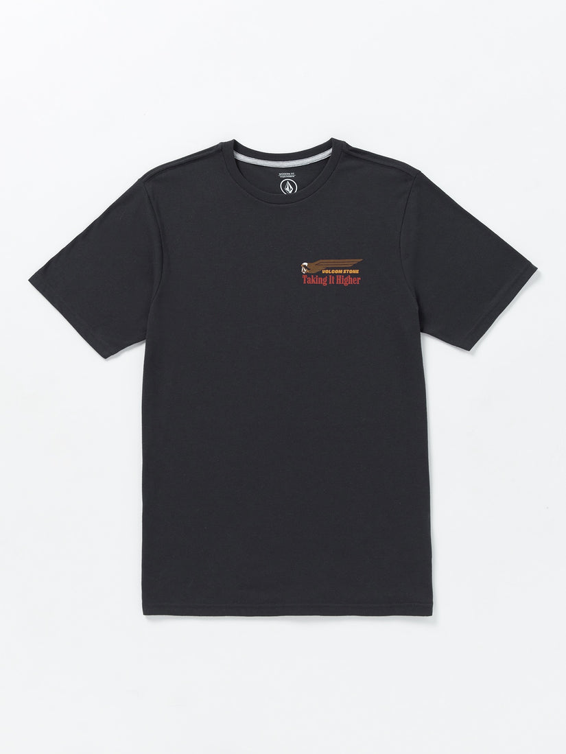 Take It Higher Short Sleeve Tee - Washed Black Heather