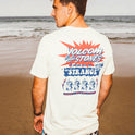 Strange Relics Short Sleeve Tee - Off White Heather