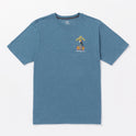 Boozey Bird Short Sleeve Tee - Stone Blue Heather