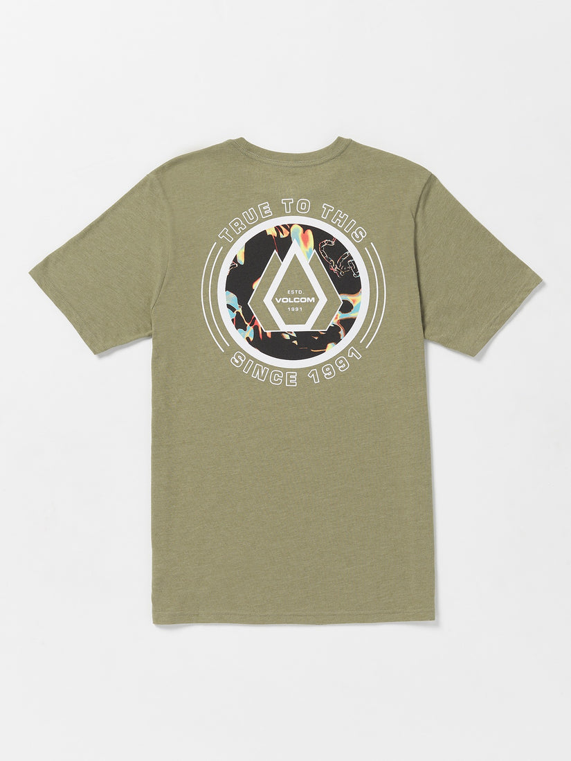 Link Fill Short Sleeve Tee - Thyme Green Heather