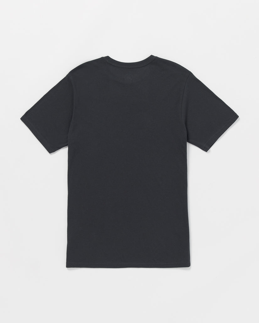 Line Service Short Sleeve Tee - Washed Black Heather