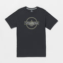 Line Service Short Sleeve Tee - Washed Black Heather