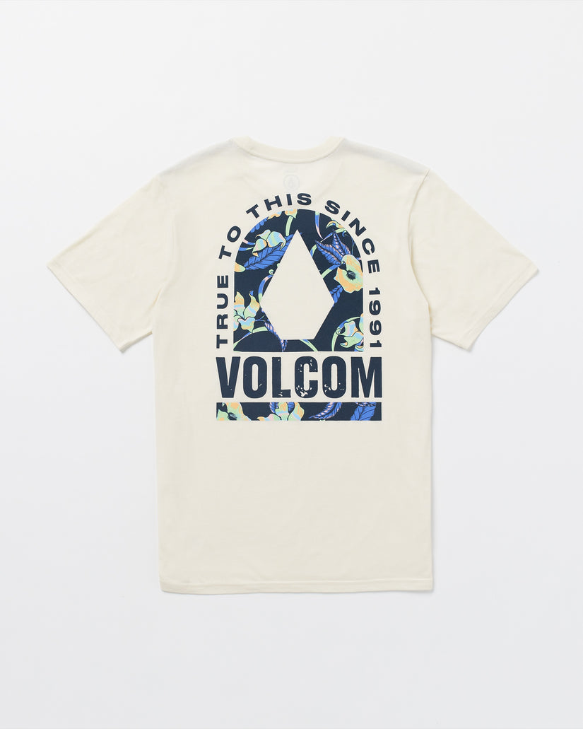 Filler Up Short Sleeve Tee - Off White Heather