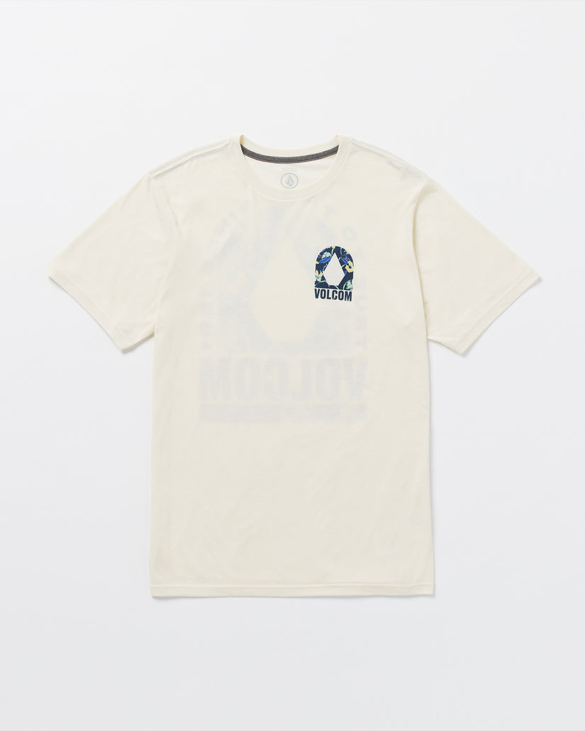 Filler Up Short Sleeve Tee - Off White Heather