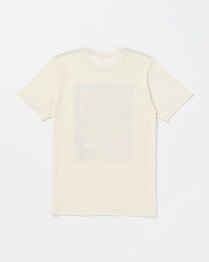 Quadrant Short Sleeve Tee - Off White Heather