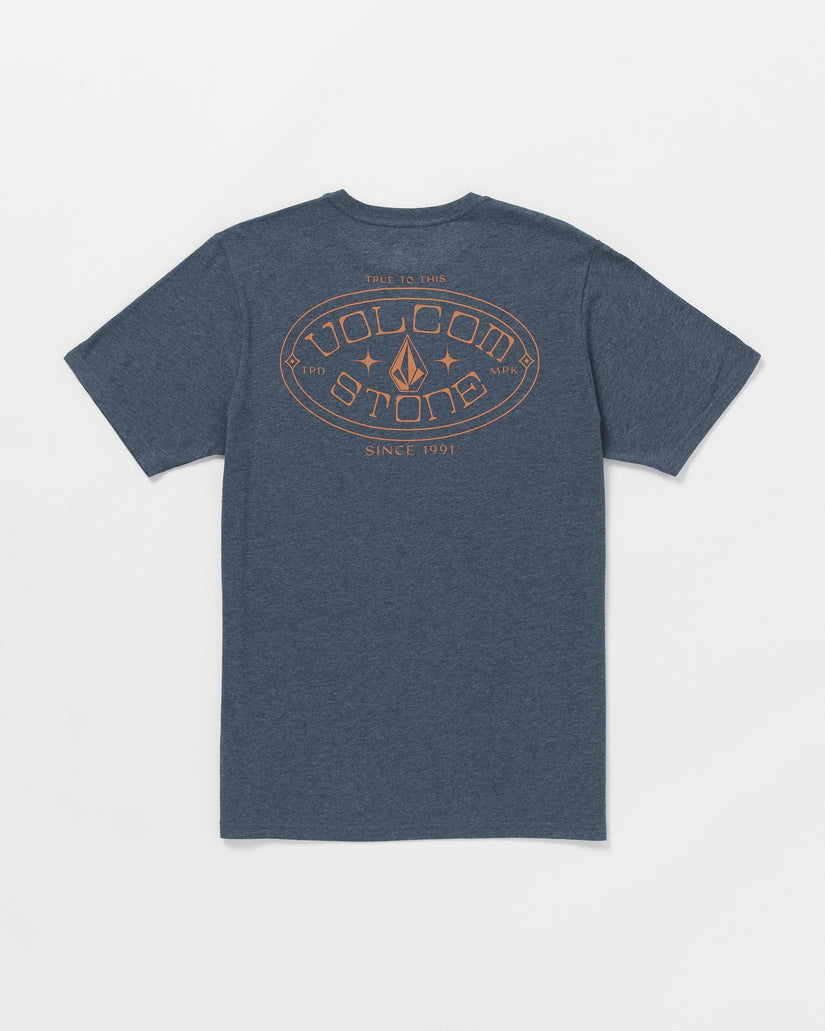 Duster Short Sleeve Tee - Navy Heather