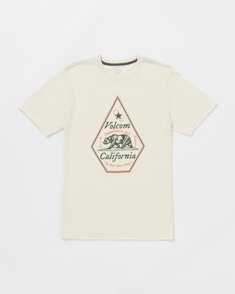 Calinice Time Short Sleeve Tee - Off White Heather