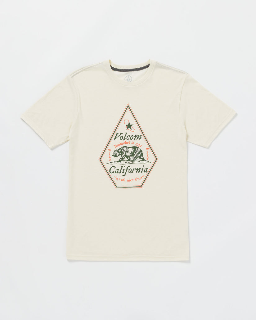 Calinice Time Short Sleeve Tee - Off White Heather