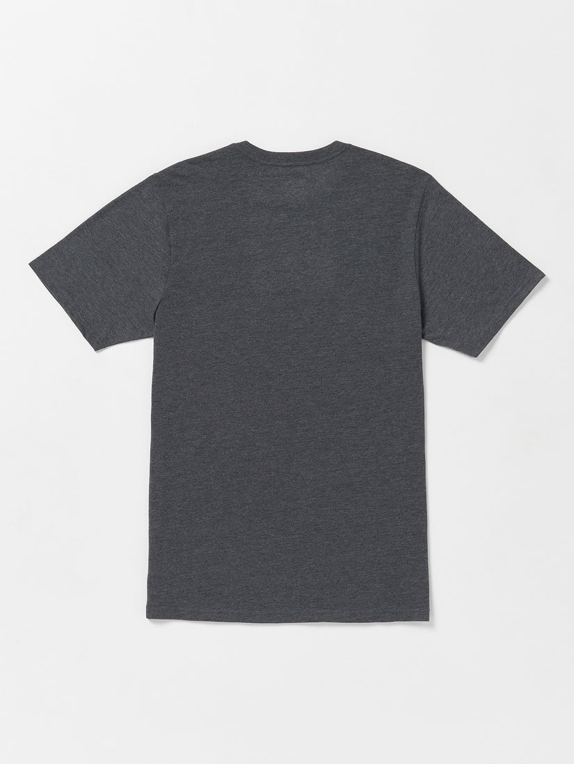 Peaker Short Sleeve Tee - Dark Black Heather