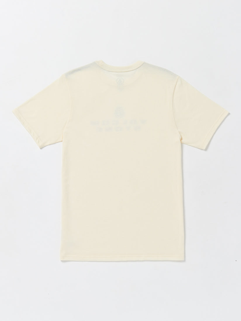 Peaker Short Sleeve Tee - Off White Heater