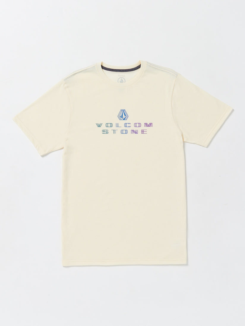 Peaker Short Sleeve Tee - Off White Heater