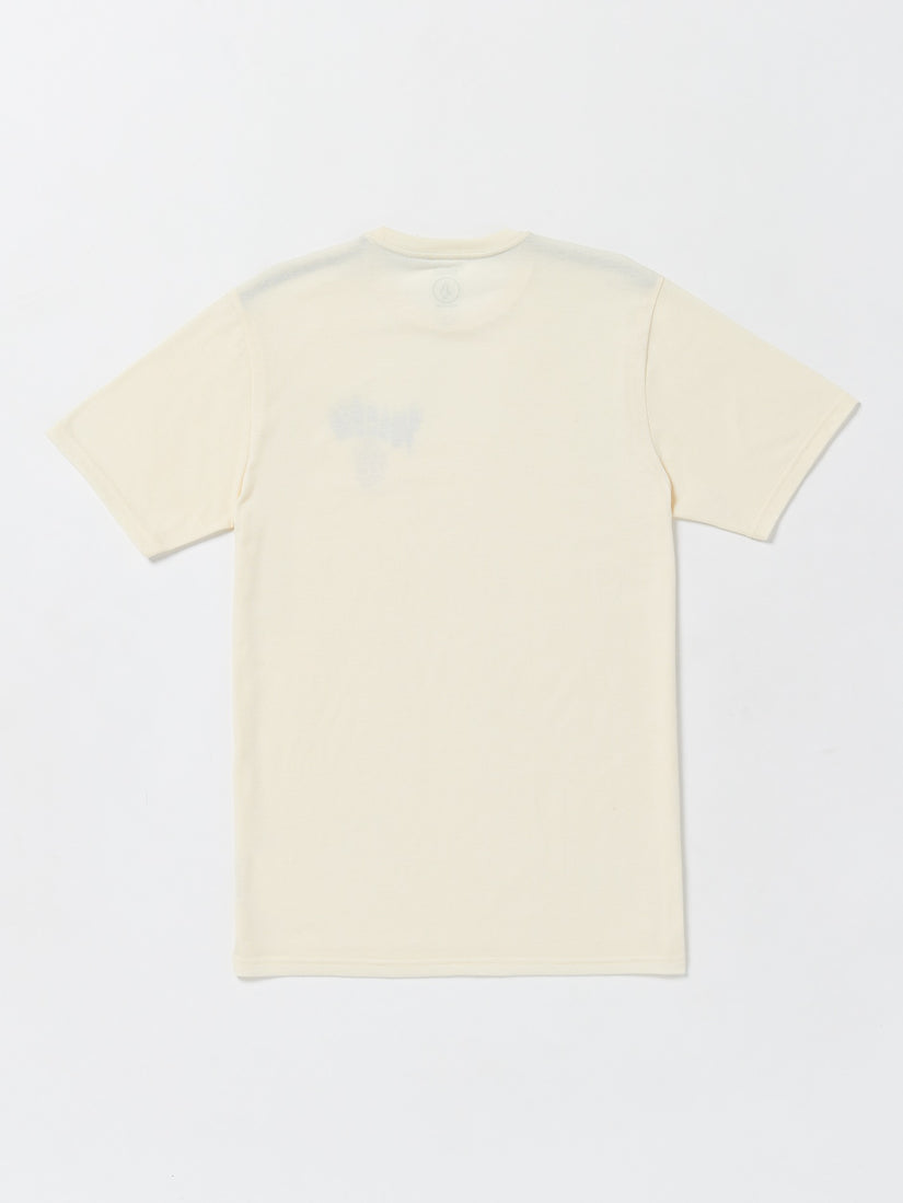 After Burner Short Sleeve Tee - Off White Heater