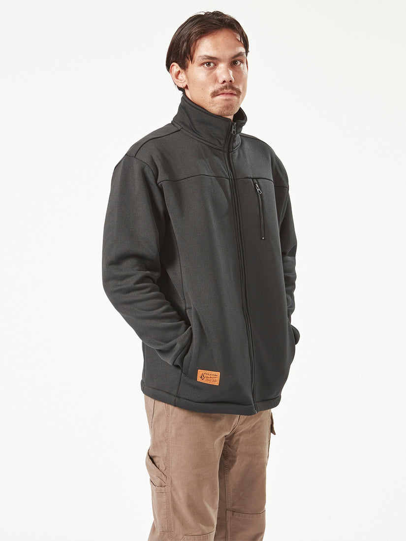 Volcom Workwear Bonded Fleece - Black