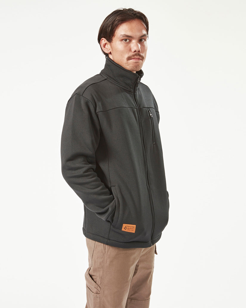 Volcom Workwear Bonded Fleece - Black