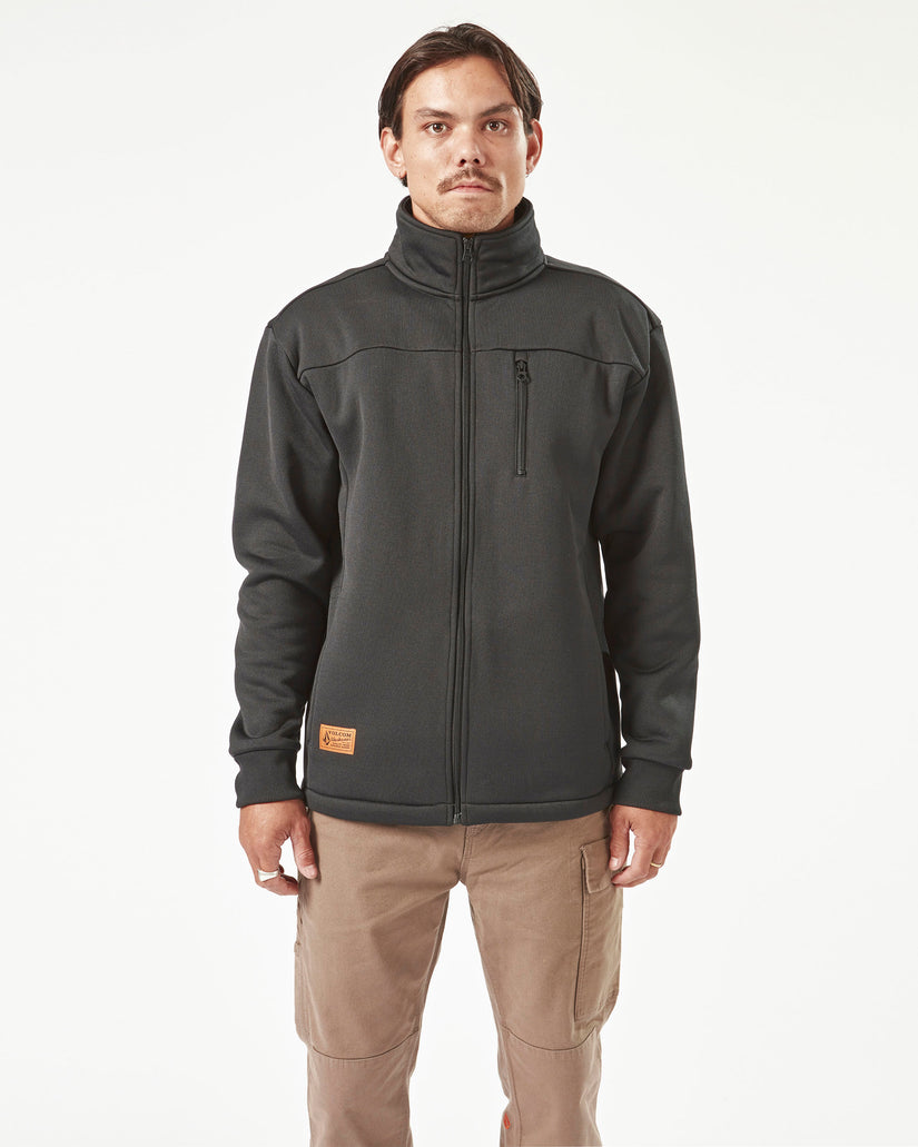 Volcom Workwear Bonded Fleece - Black