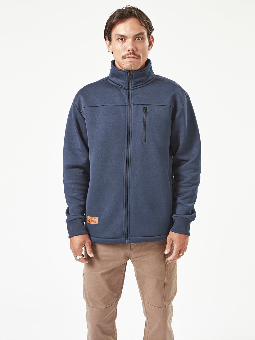 Volcom Workwear Bonded Fleece - Navy – Volcom US