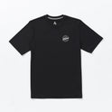 Stone Stamp Short Sleeve Rashguard - Black