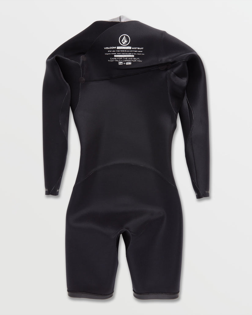 Mens Modulator 2/2mm Long Sleeve Springsuit - Black