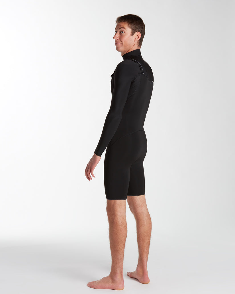 Mens Modulator 2/2mm Long Sleeve Springsuit - Black