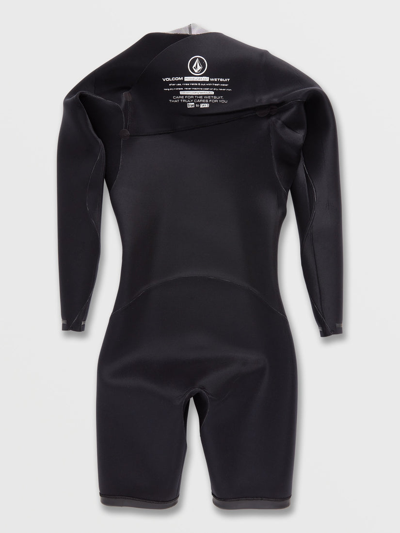 Mens Modulator 2/2mm Long Sleeve Springsuit - Black