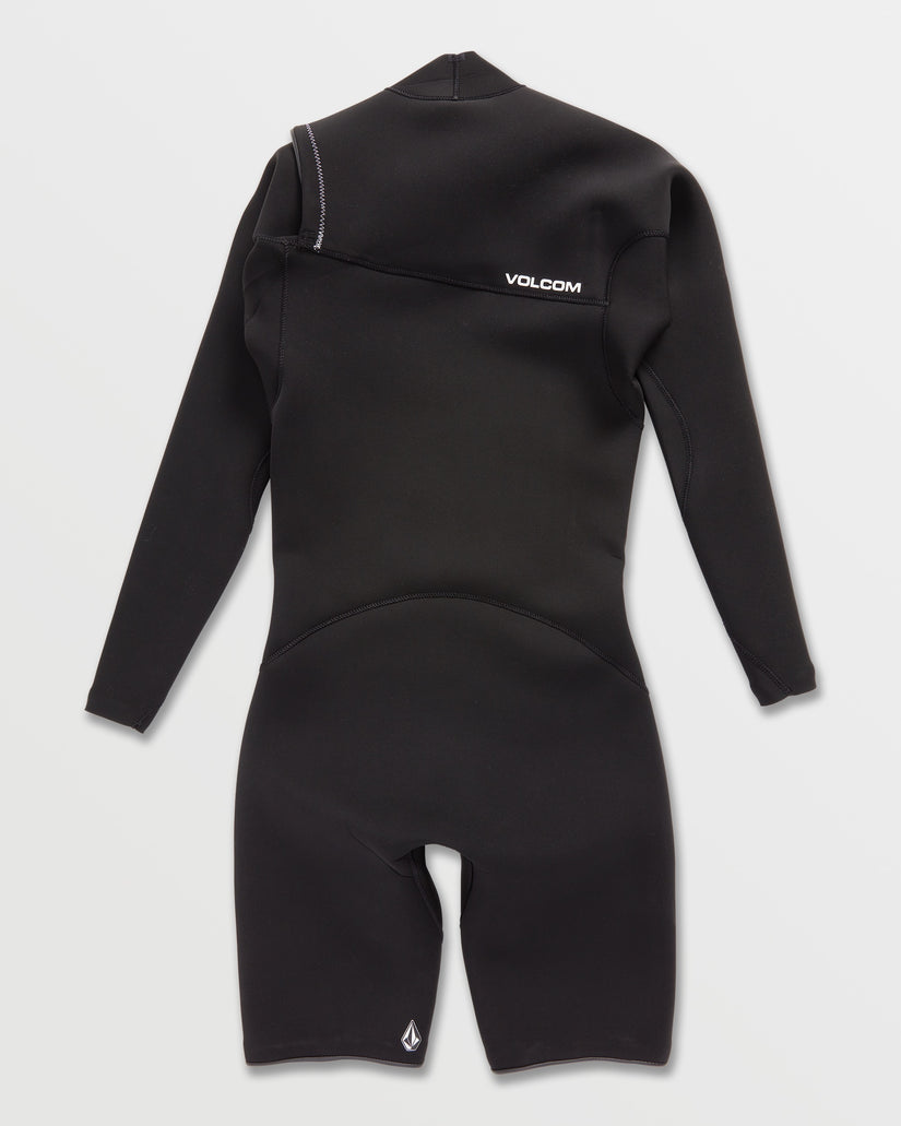 Mens Modulator 2/2mm Long Sleeve Springsuit - Black