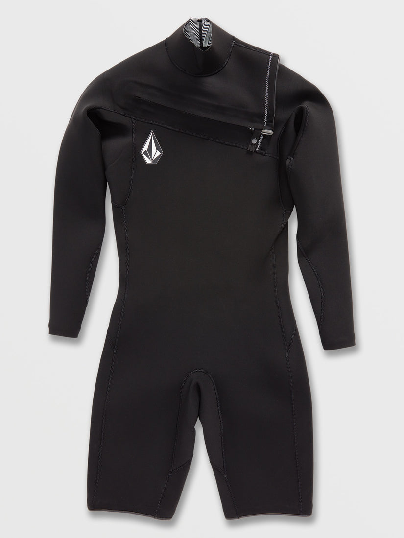 Mens Modulator 2/2mm Long Sleeve Springsuit - Black