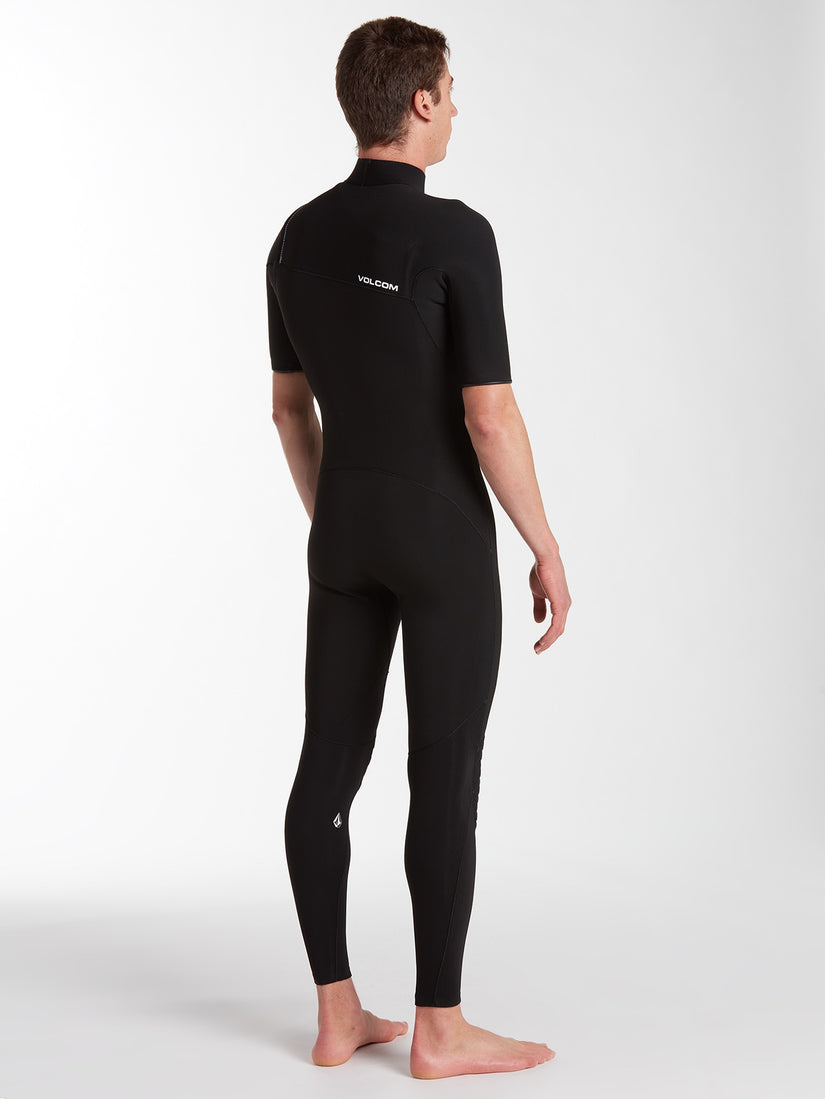 Mens Modulator 2/2mm Short Sleeve Fullsuit - Black