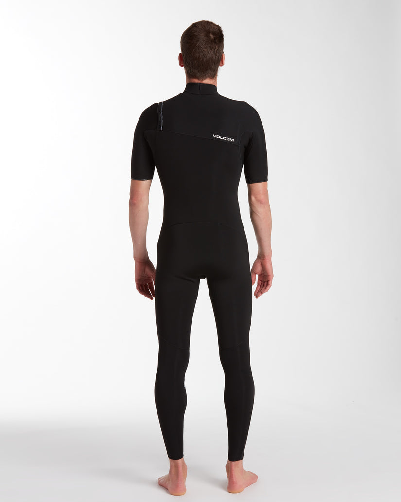 Mens Modulator 2/2mm Short Sleeve Fullsuit - Black