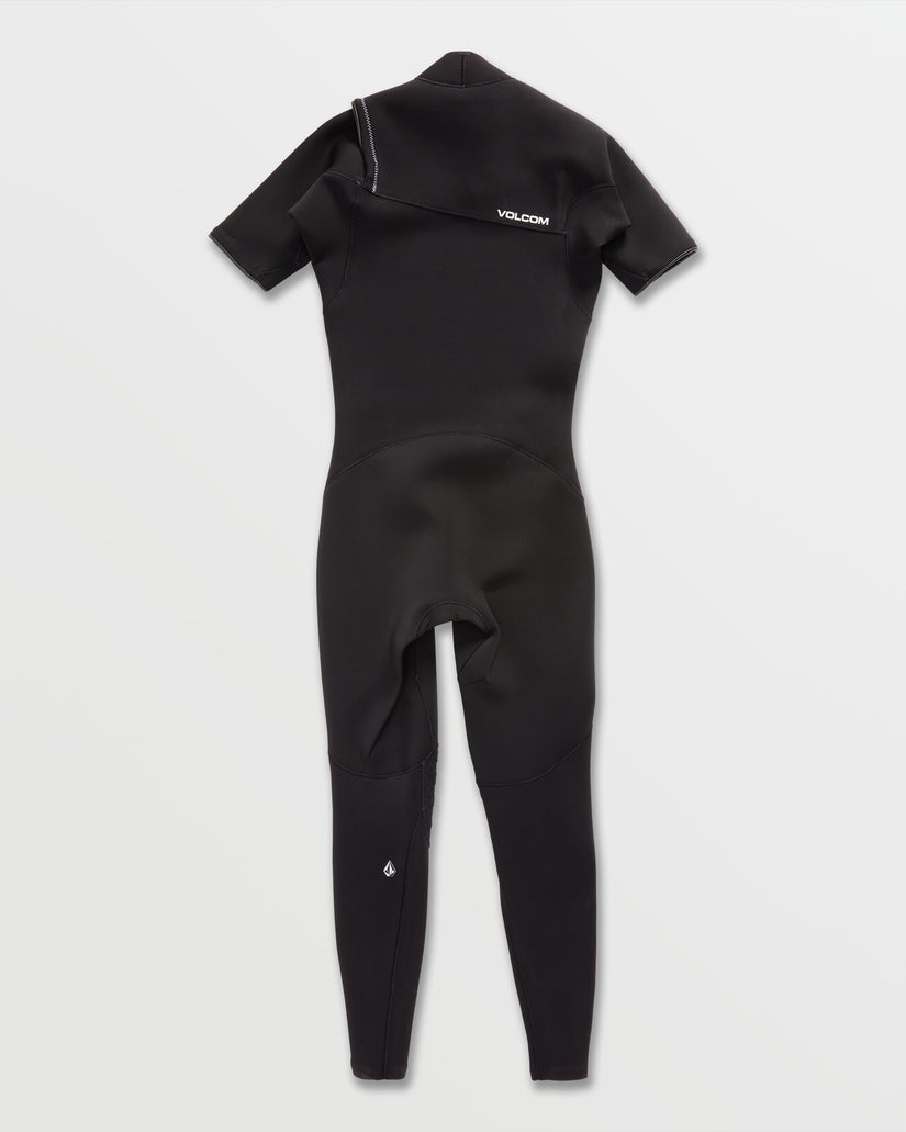 Mens Modulator 2/2mm Short Sleeve Fullsuit - Black