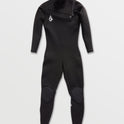 Mens Modulator 3/2mm Chest Zip Fullsuit - Black