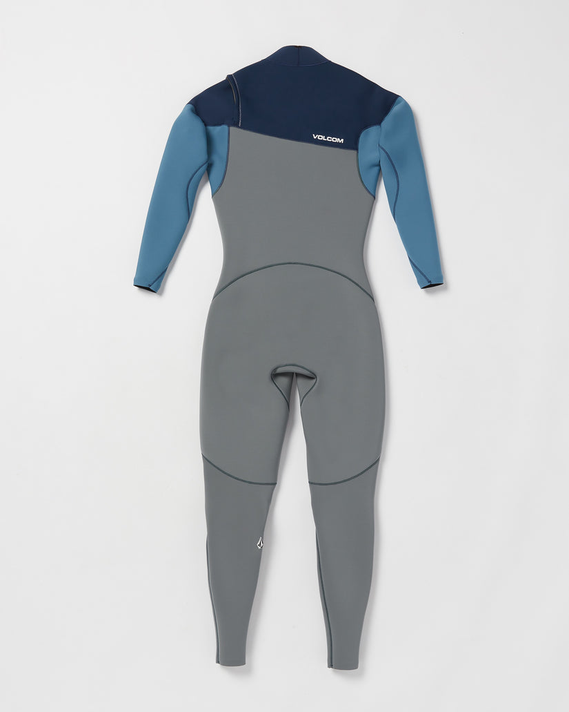 Mens Modulator 4/3mm Chest Zip Fullsuit - Cruzer Blue