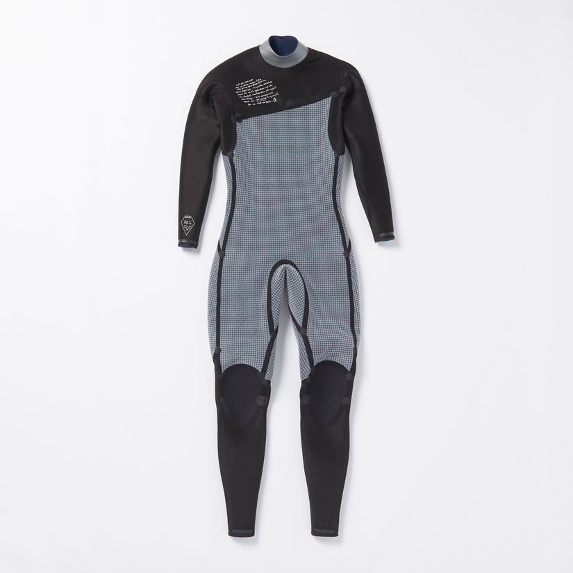 Mens Modulator 4/3mm Chest Zip Fullsuit - Cruzer Blue