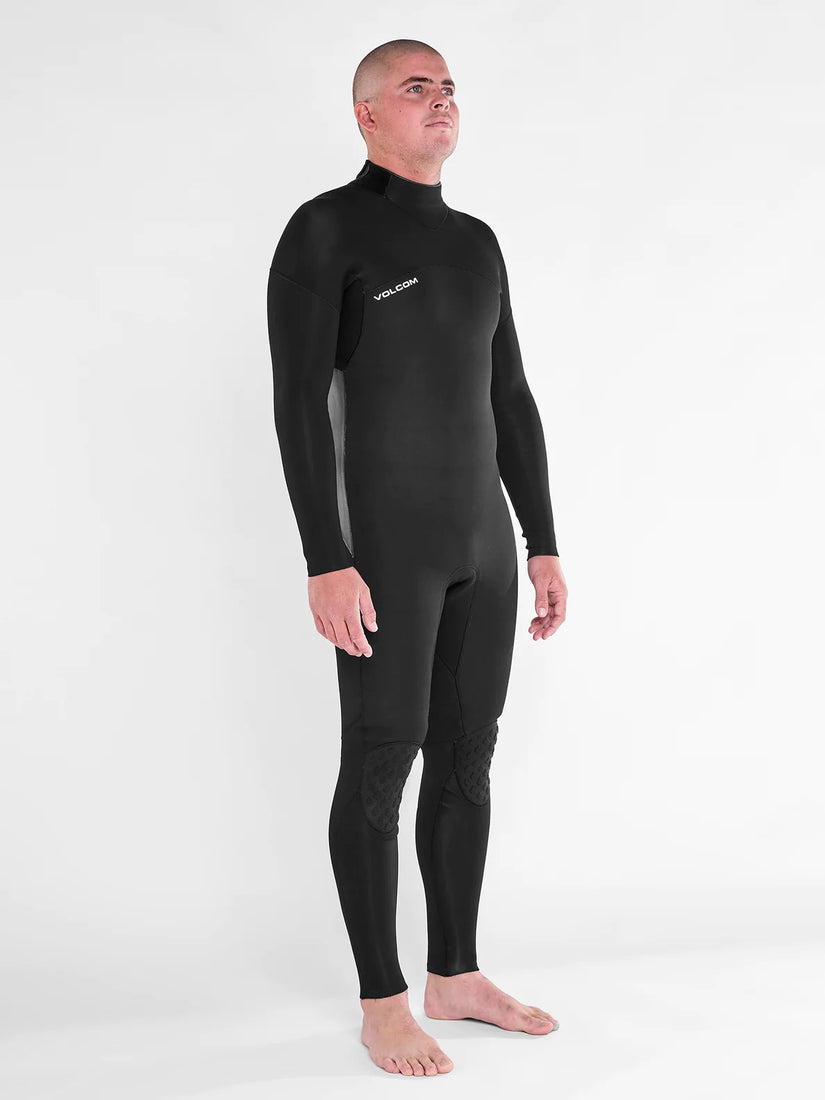 Mens Modulator 4/3mm Long Sleeve Back Zip Fullsuit - Black