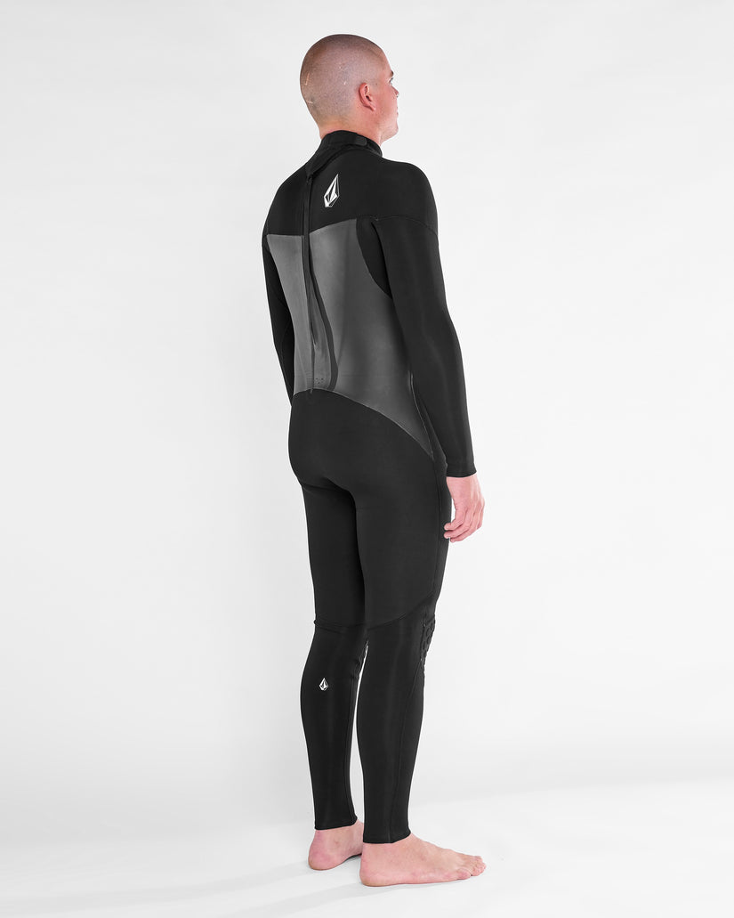 Mens Modulator 4/3mm Long Sleeve Back Zip Fullsuit - Black