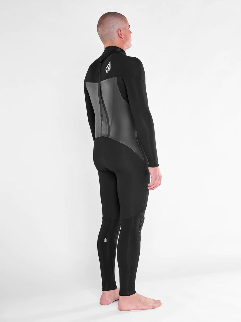 Mens Modulator 4/3mm Long Sleeve Back Zip Fullsuit - Black