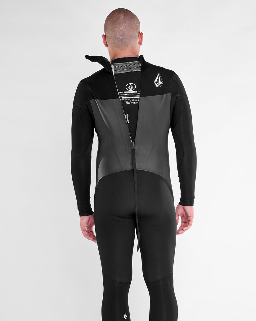 Mens Modulator 4/3mm Long Sleeve Back Zip Fullsuit - Black