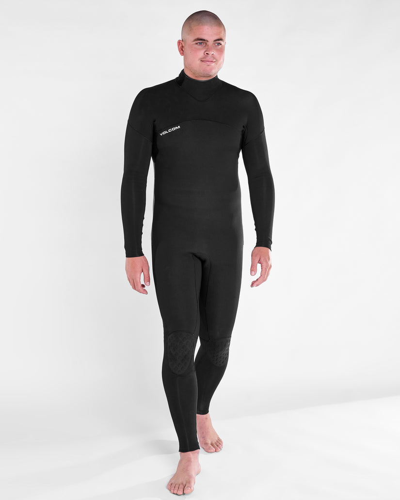 Mens Modulator 4/3mm Long Sleeve Back Zip Fullsuit - Black