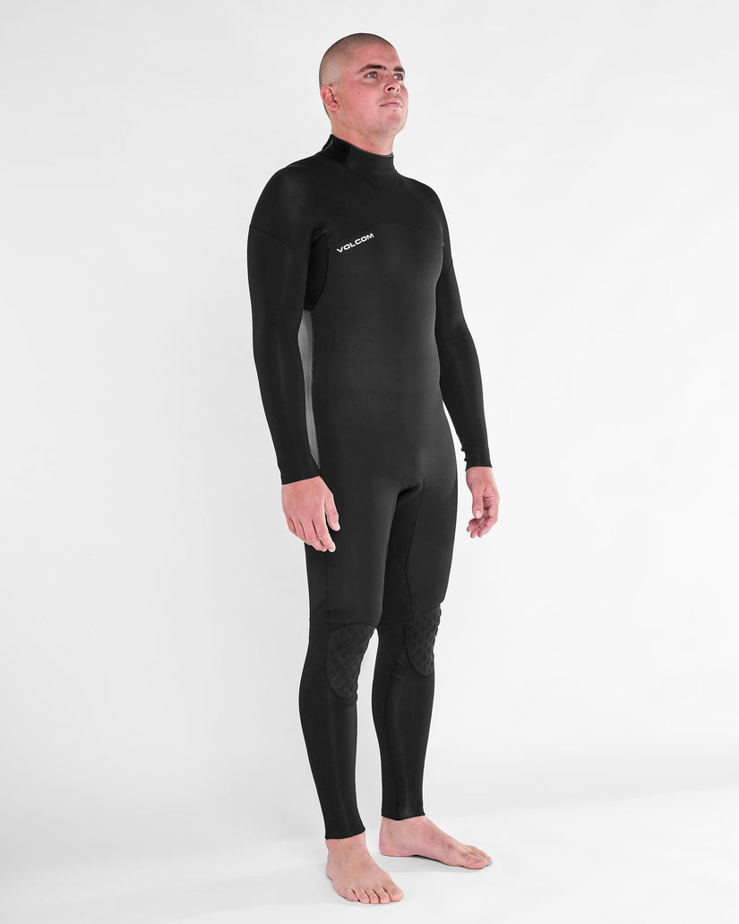 Mens Modulator 4/3mm Long Sleeve Back Zip Fullsuit - Black