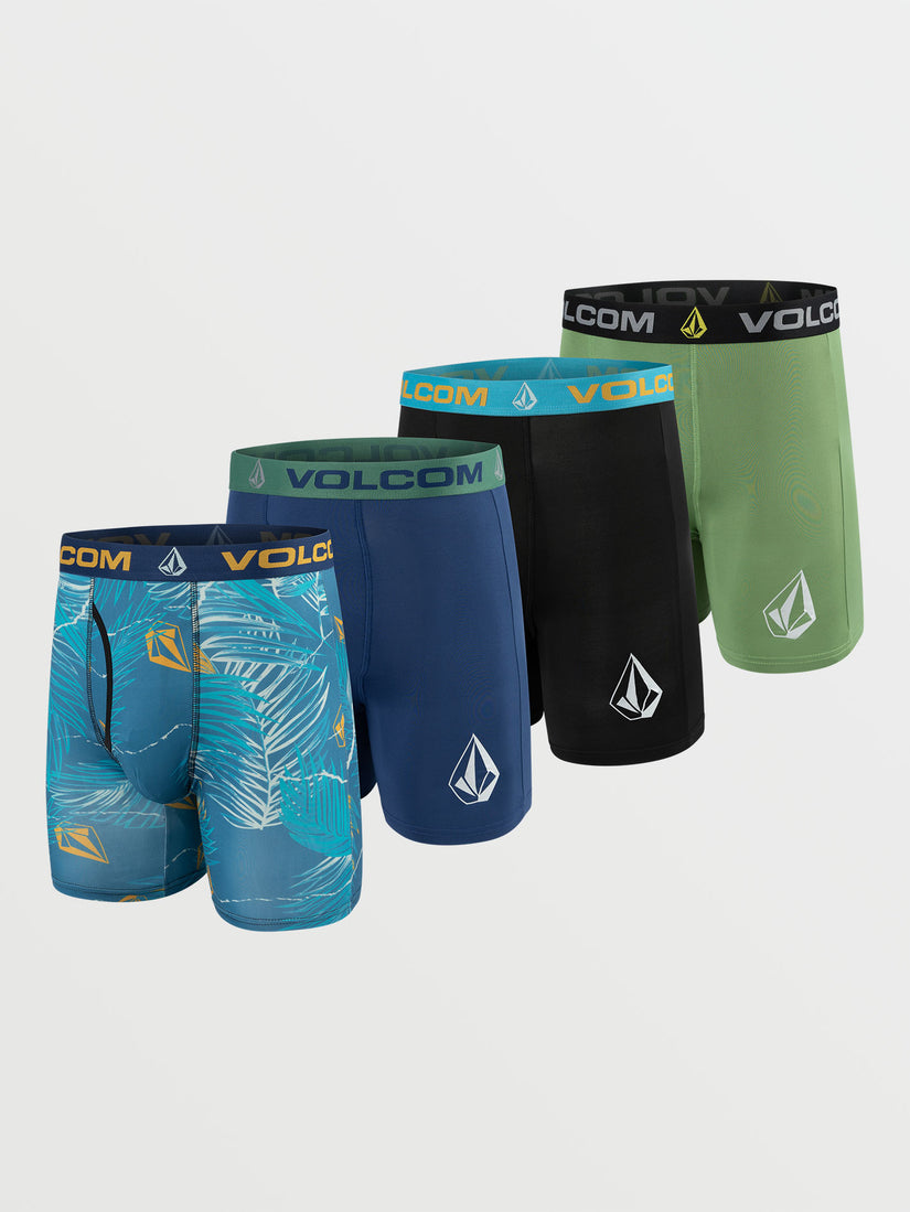 Volcom 4 Pack Boxer Brief 7.5 - Multi