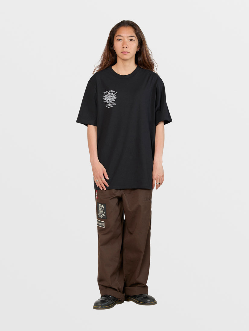 Tokyo True Featured Artist Tiger Short Sleeve Tee - Black