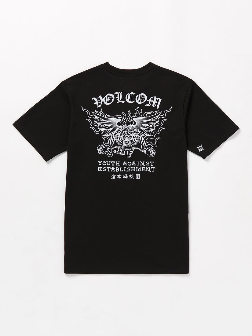 Tokyo True Featured Artist Tiger Short Sleeve Tee - Black