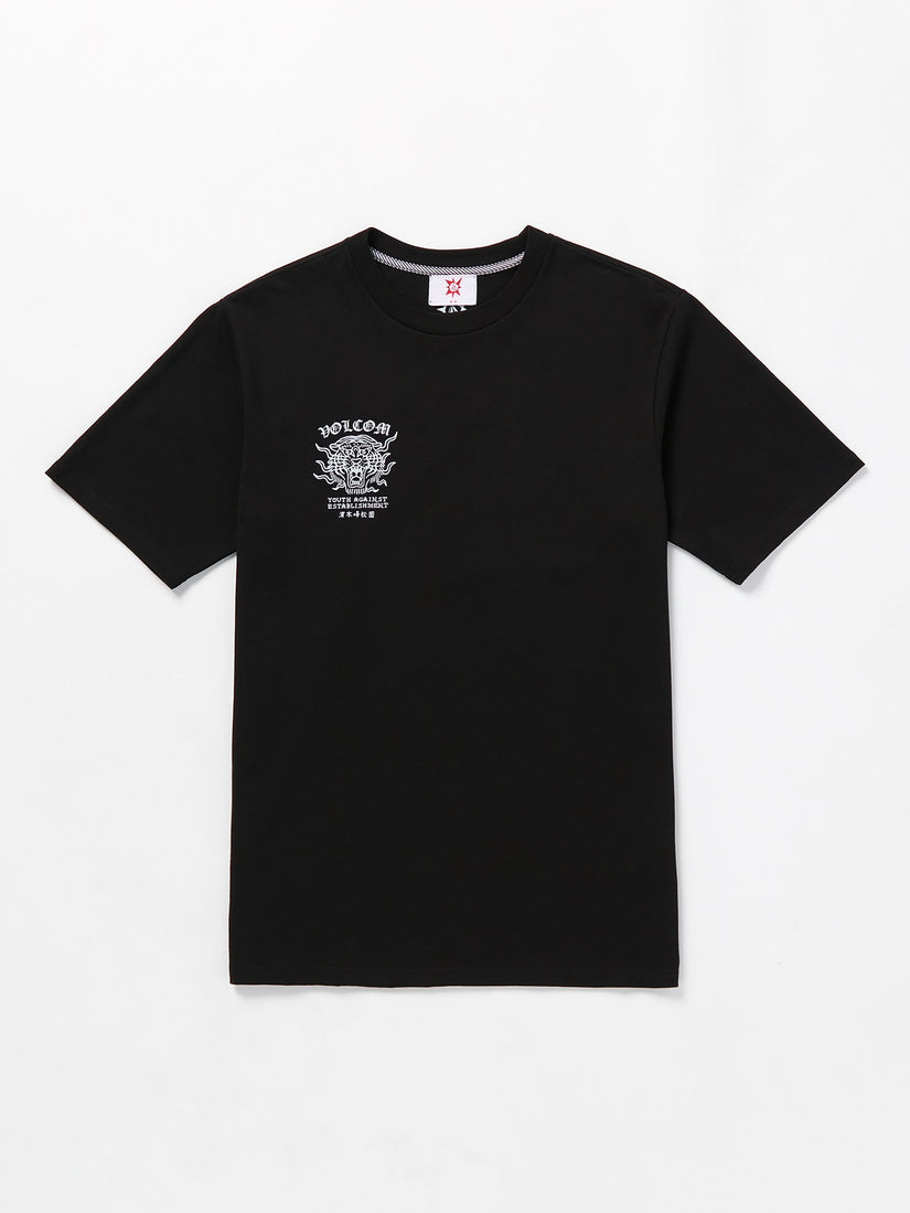 Tokyo True Featured Artist Tiger Short Sleeve Tee - Black