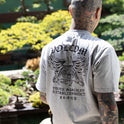 Tokyo True Featured Artist Yusuke Tiger Short Sleeve Tee - Cement Grey